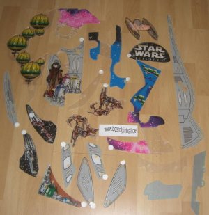 Star Wars Episode 1 Plasticset Partial NOS