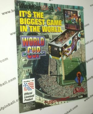 World Cup Soccer 94 Flyer (Bally)