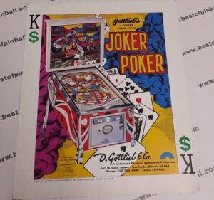 Joker Poker Flyer (Gottlieb)