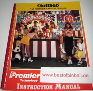Hot Shots Game Manual (Gottlieb)