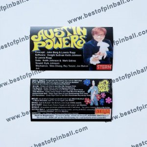 Austin Powers Custom Cards (Stern)