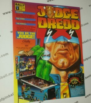 Judge Dredd Flyer 4-Sides (Bally)