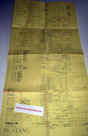 Mustang Schematics (Gottlieb)