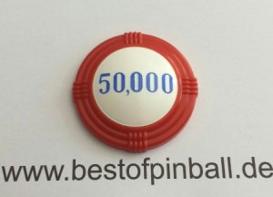 Bumperkappe Deco Dome Top rot / blaue 50000