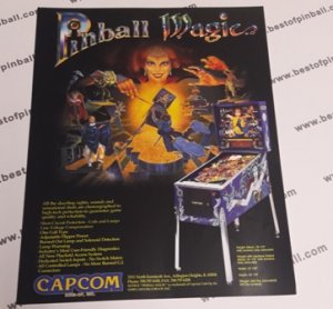 Pinball Magic Flyer (Capcom)