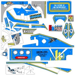 Robocop Plasticset (Data East)