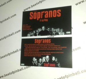 The Sopranos Custom Cards (Stern)