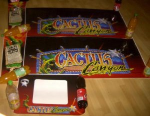 Cactus Canyon Cabinet Decalset