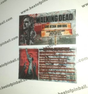 The Walking Dead Custom Cards (Stern)
