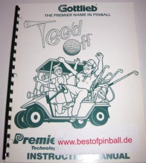 Teed Off Game Manual (Gottlieb)