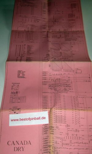 Canada Dry Schematics (Gottlieb)