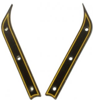 Barracora Lane Frame Plastics L+R (Bally)