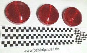 Bumpercapset Checkpoint (3) mit Decals (6) - Data East