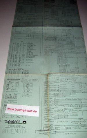 Blue Note Schematics (Gottlieb)