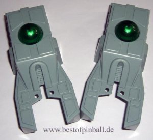 Cannon Covers with modding green Light Dome (STTNG)