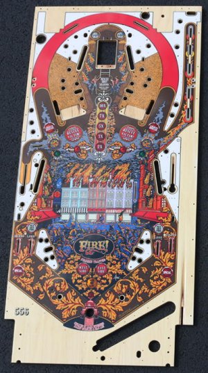 Fire Playfield (Williams)