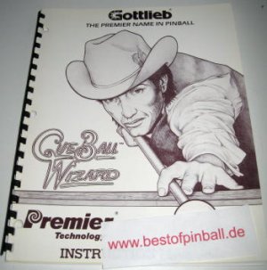 Cue Ball Wizard Game Manual (Gottlieb)