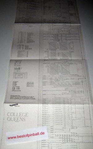 College Queens Schematics (Gottlieb)