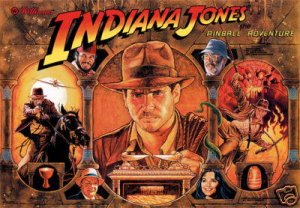 Indiana Jones Translite (Williams)