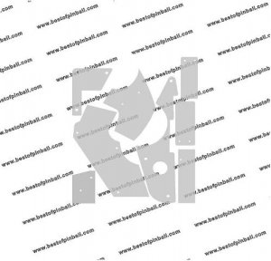 Checkpoint clear Plasticset 8 teilig (Data East)