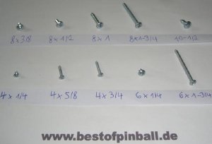 Screw 10 x 1/2