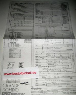 Grande Domino Schematics (Gottlieb)