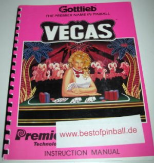 Vegas Game Manual (Gottlieb)