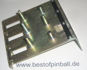 3 bank d/trgt brkt & stud assy (Bally)