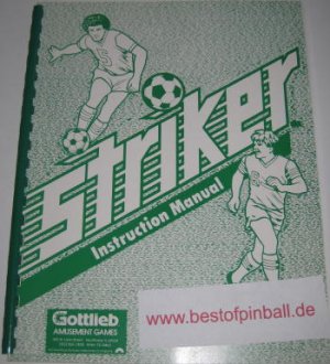 Striker Game Manual (Gottlieb)