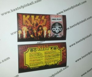 Kiss Custom Cards (Stern)