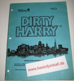 Dirty Harry Game Manual (Williams)