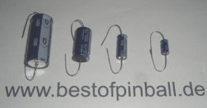 Electrolytic capacitor set for Bally AS-2518-121 (Read Descripti