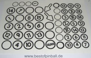 Eight Ball Deluxe Insertdecals (Bally)