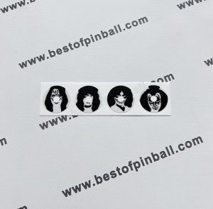 Kiss 4 custom Targetdecals (Bally)