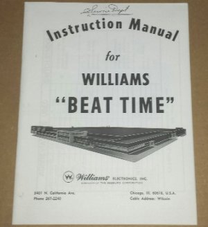 Beat Time Manual (Williams)