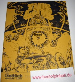Time Line Game Manual (Gottlieb)