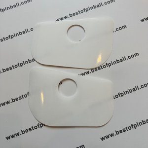 Flipper Button Schutzfolie (Stern) mit Loch transparent
