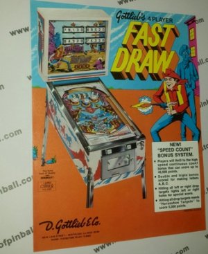 Fast Draw Flyer (Gottlieb)