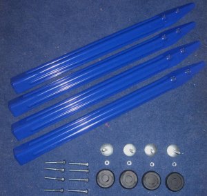 4 Pinballlegs custom darkblue Superset