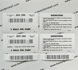Beat Time Instruction Cards (Williams)