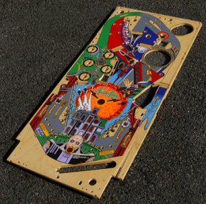 The Addams Family Playfield (Bally)