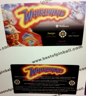 Whirlwind Custom Cards (Williams)