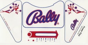 Power Play Apron Decals (Bally)
