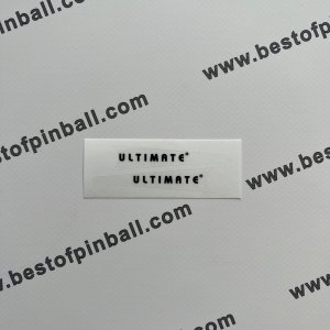 Flipperfinger TOP Decal "ULTIMATE" (Data East)
