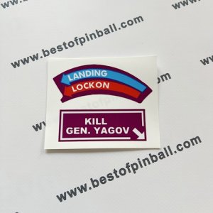 F14 Tomcat Playfield Decals (Williams)