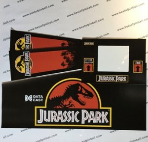 Jurassic Park Cabinetdecalset (Data East)