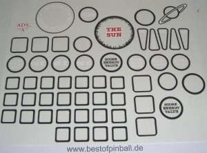 Pinbot Insertdecals (Williams)