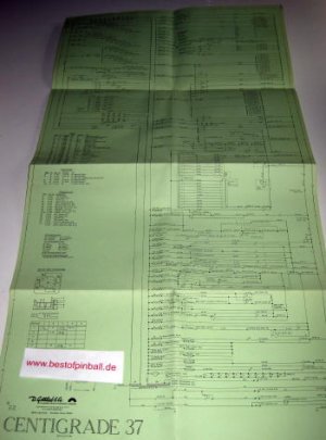 Centigrade 37 Schematics (Gottlieb)