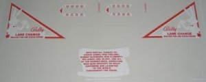 Apron Decal Set Bally