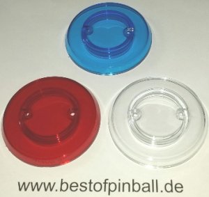 Bumpercapset Funhouse (1x red, 1x clear, 1x blue)